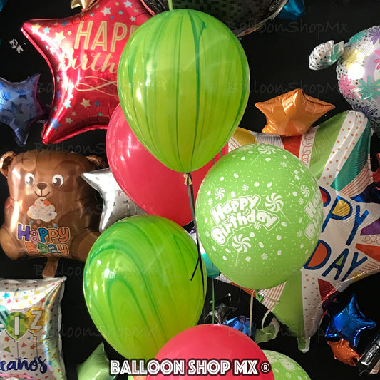 Látex cumpleaños dulces