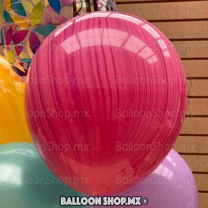 Látex marmoleado morado