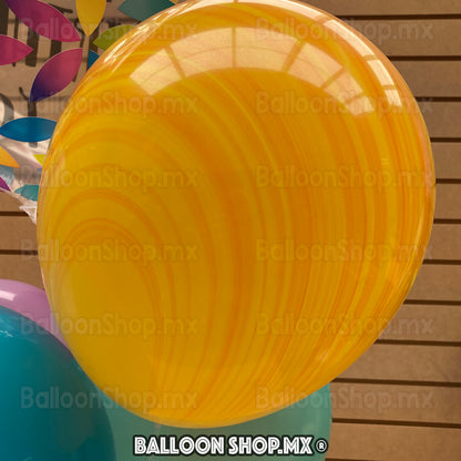 Látex marmoleado amarillo