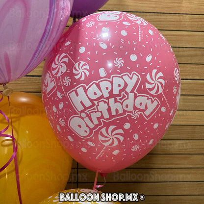 Látex cumpleaños dulces