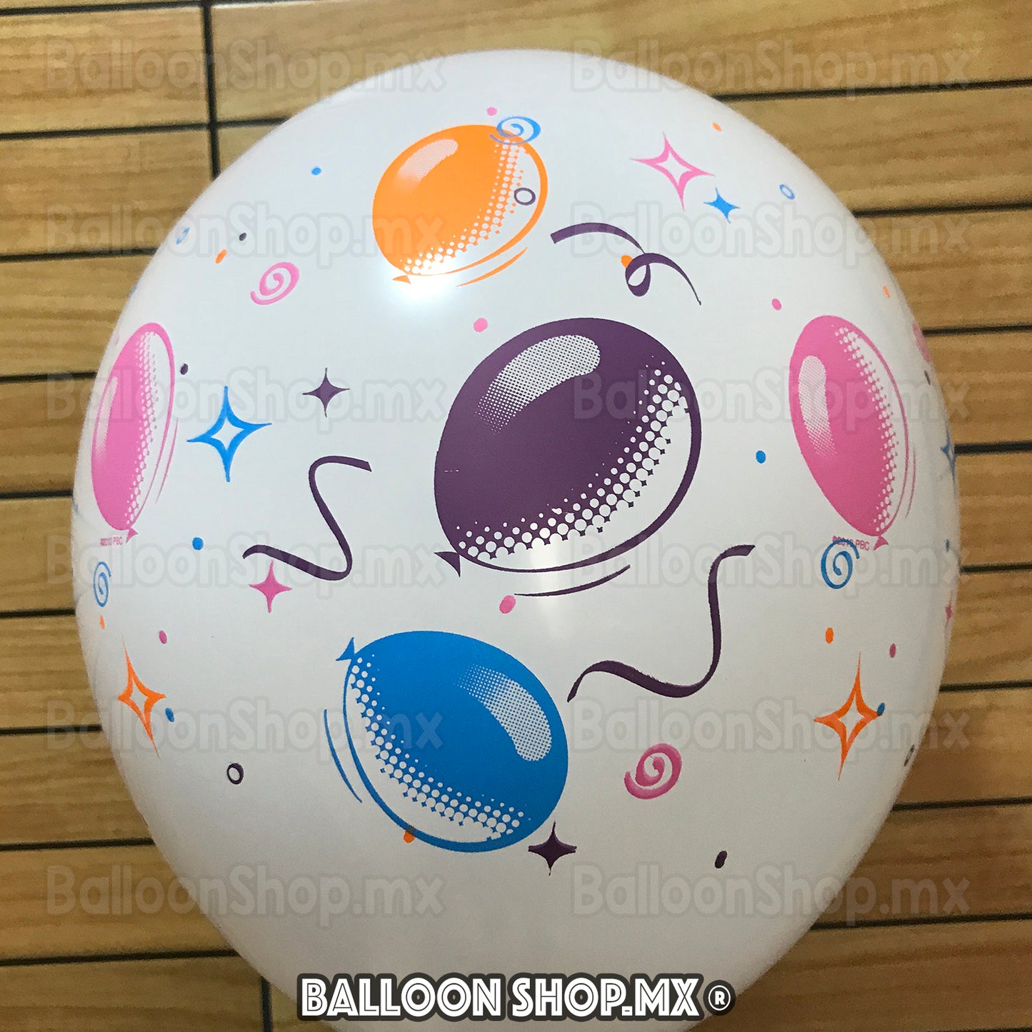 Látex cumpleaños globos