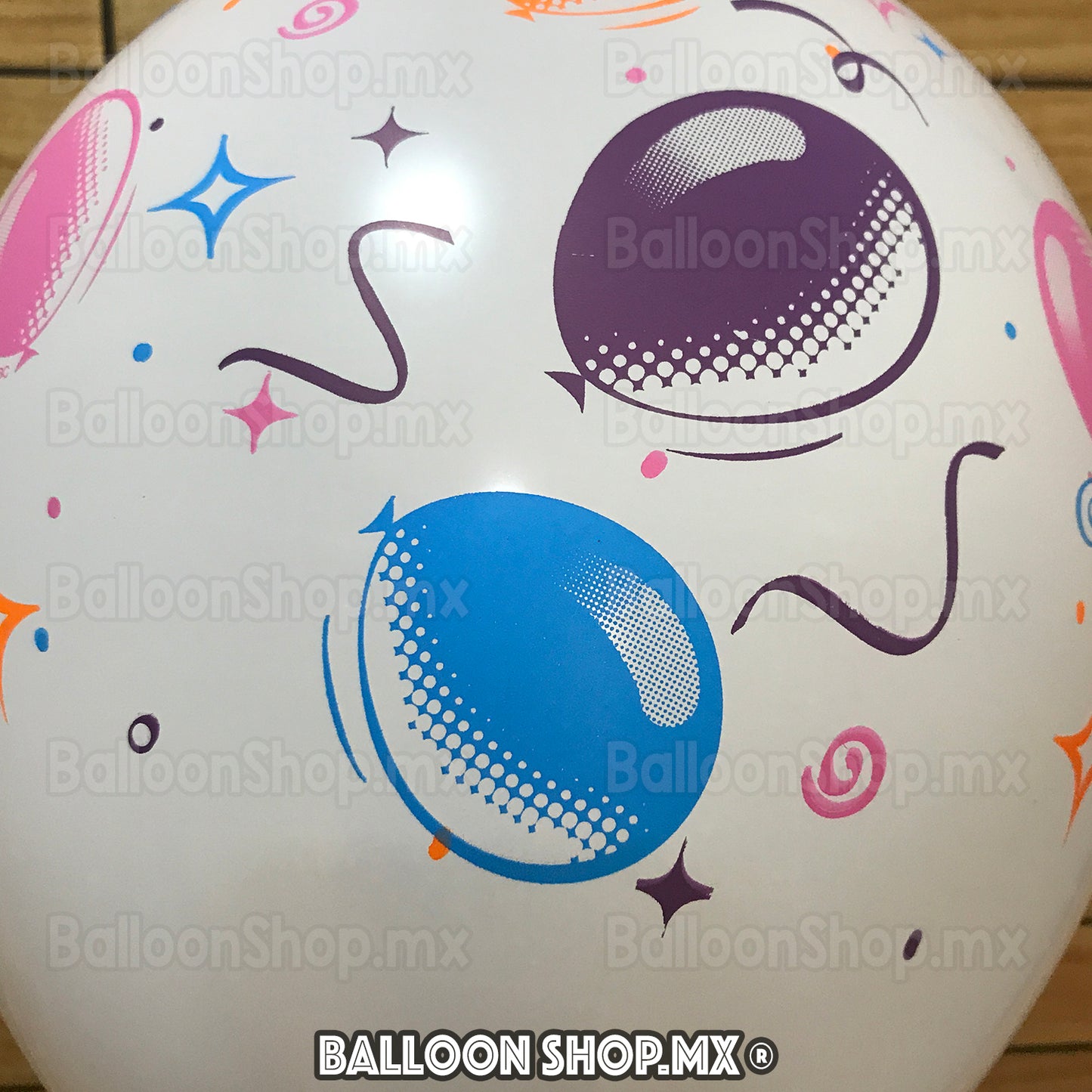 Látex cumpleaños globos