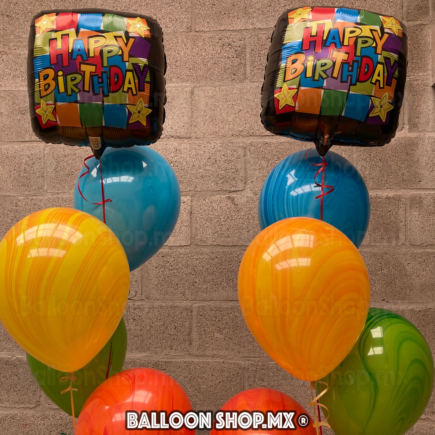 Látex marmoleado amarillo