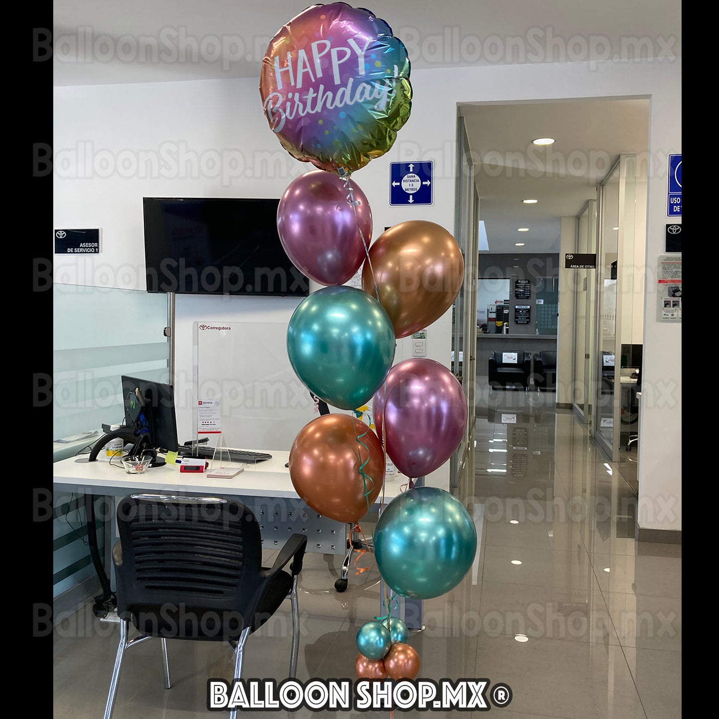 HBD metálico degradado