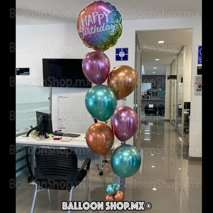 HBD metálico degradado