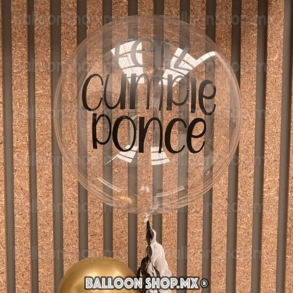 Mini burbuja verde 25 cm