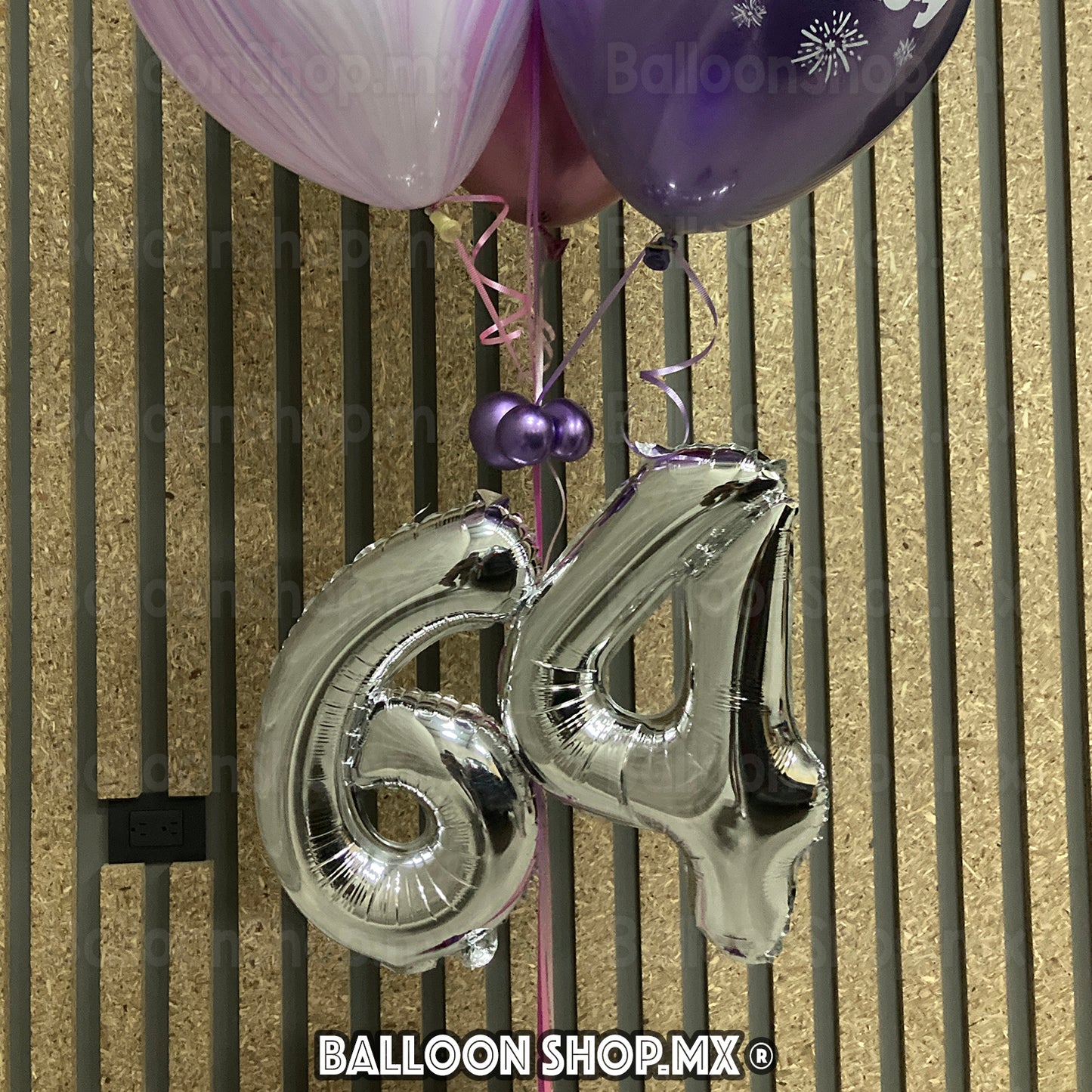 Números chicos en plata