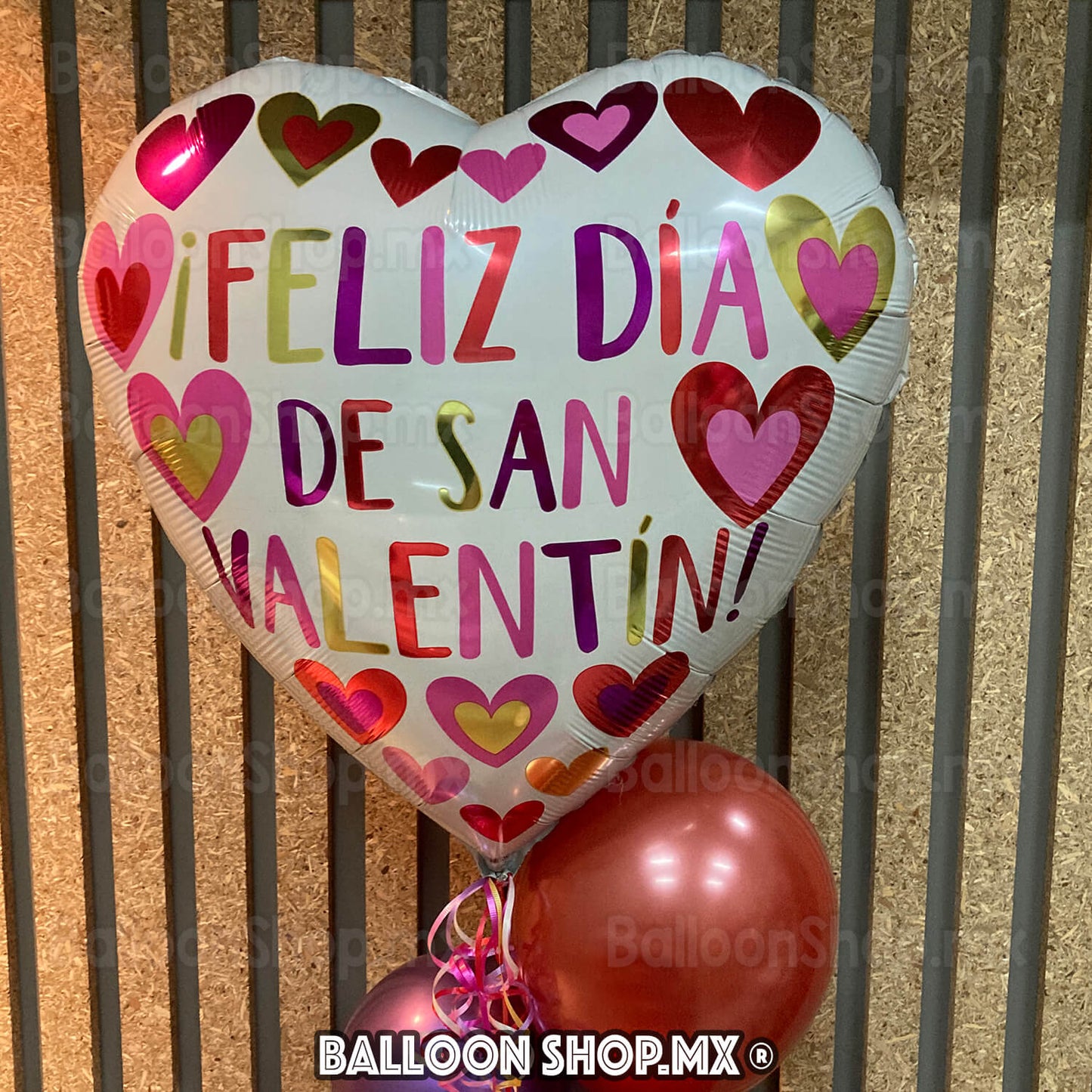 Corazón blanco San Valentín