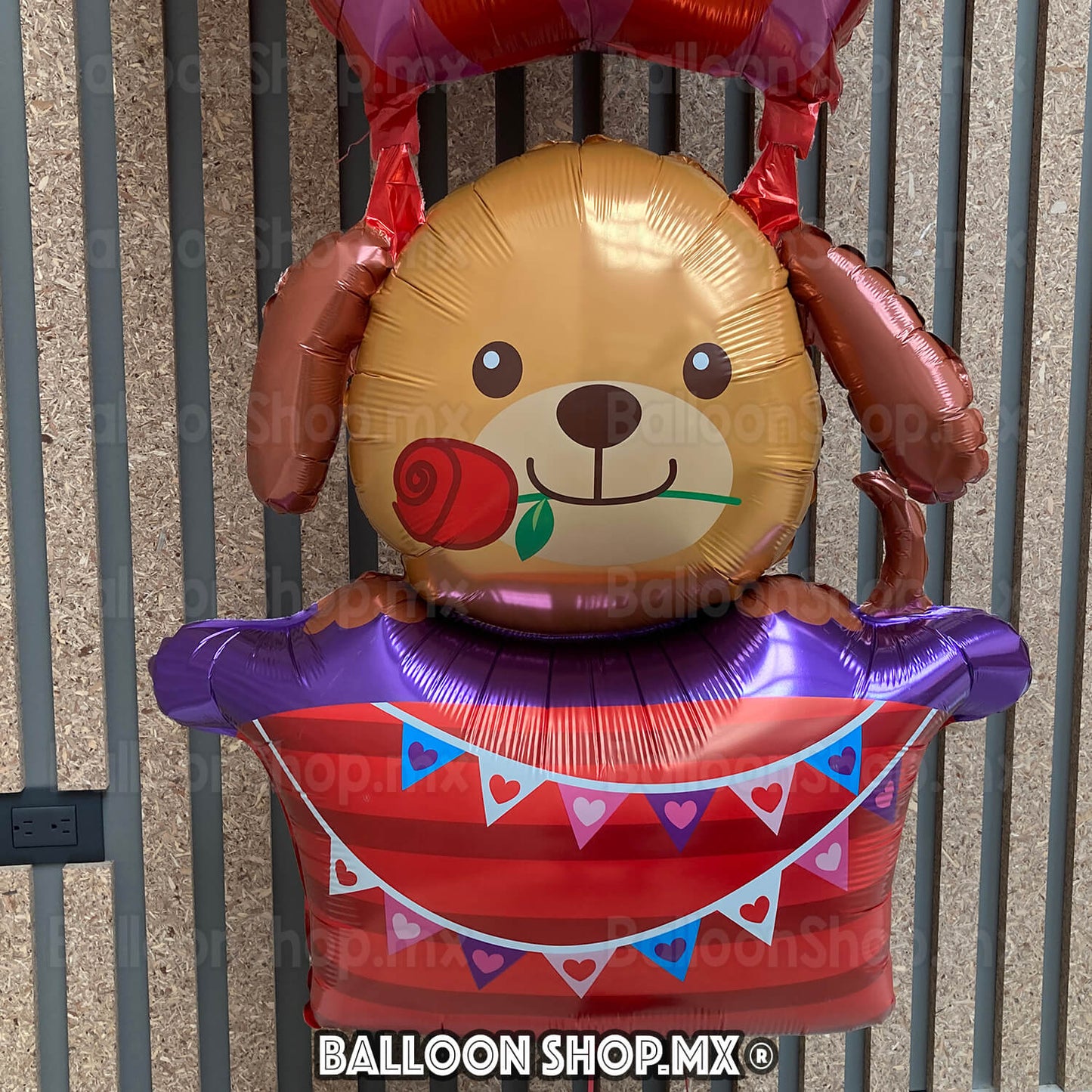 Aerostático gigante con perrito