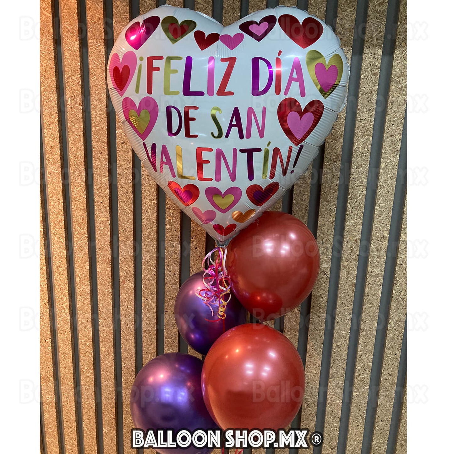 Corazón blanco San Valentín