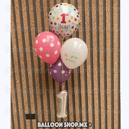 Números chicos en plata