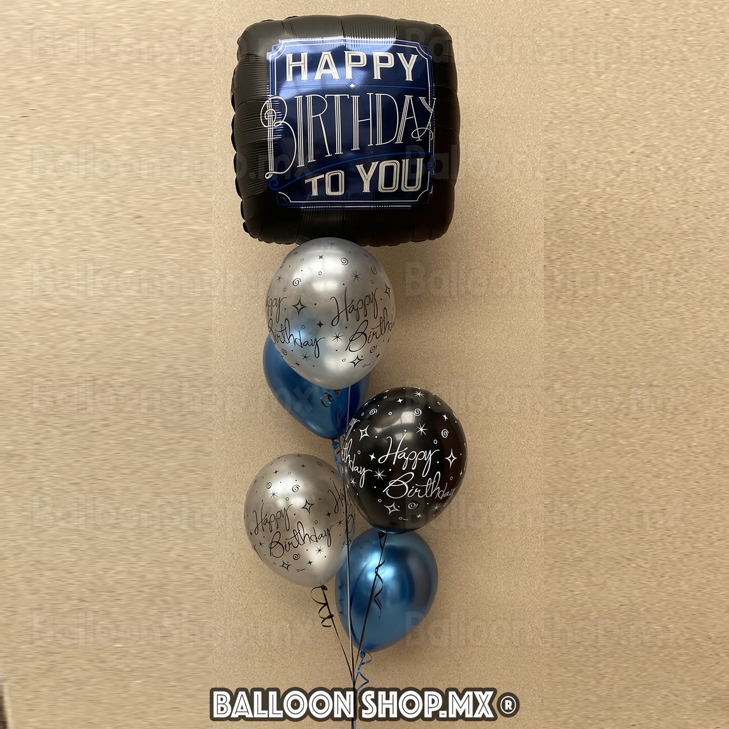 Látex cumpleaños elegante