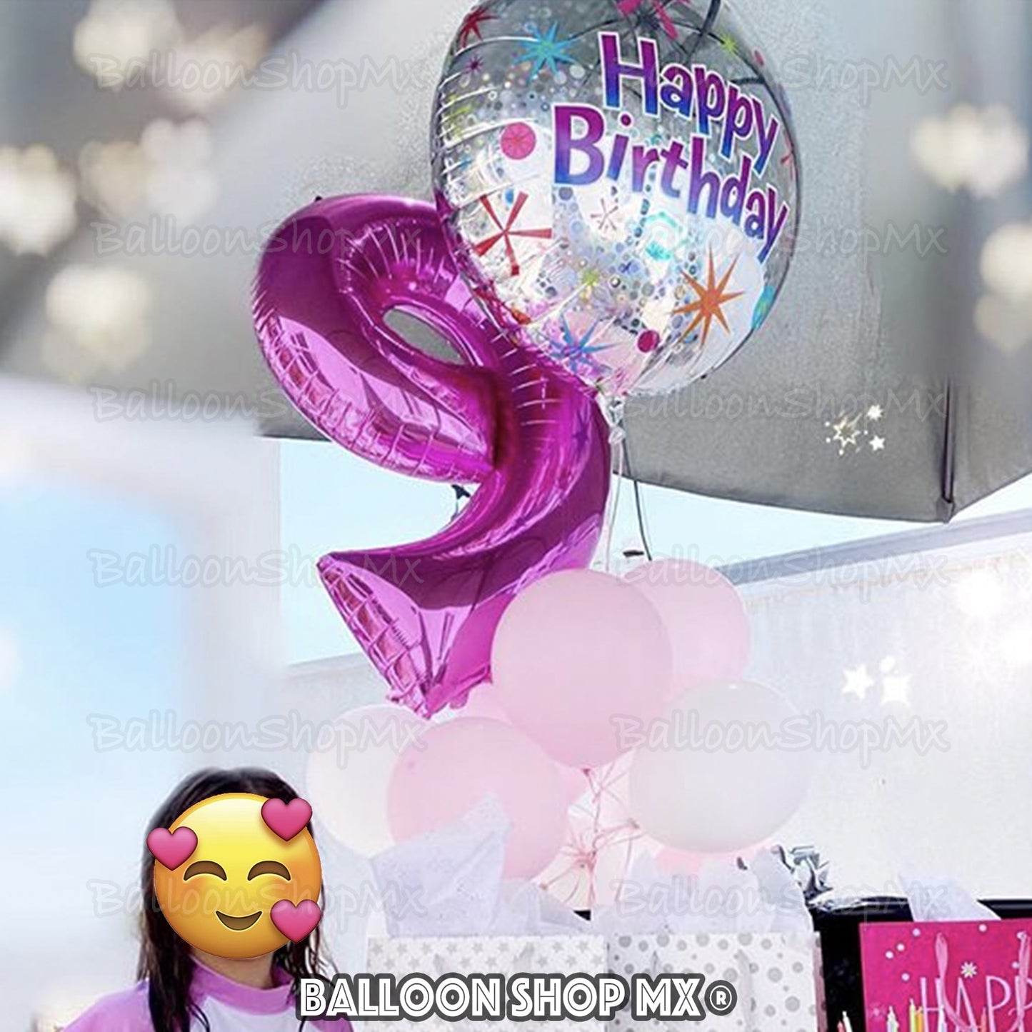 Fiesta holográfico jumbo