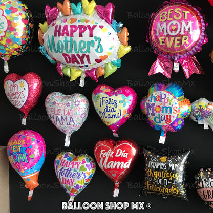 Corazón Feliz Día Mamá